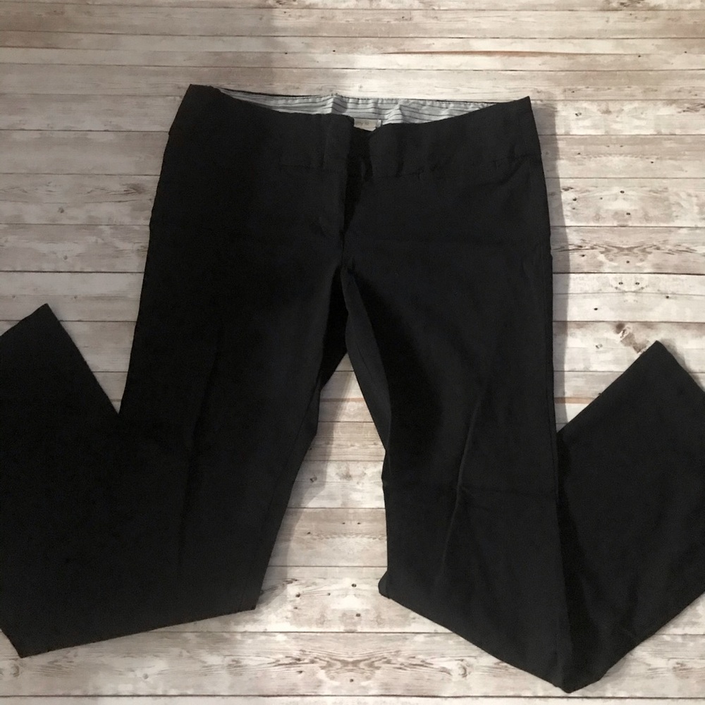 Matty M black straight leg pants